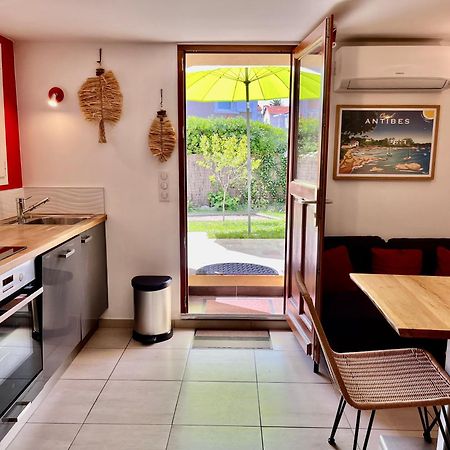 Appartement Deux Pieces Donnant Sur Un Jardin Αντίμπ Εξωτερικό φωτογραφία